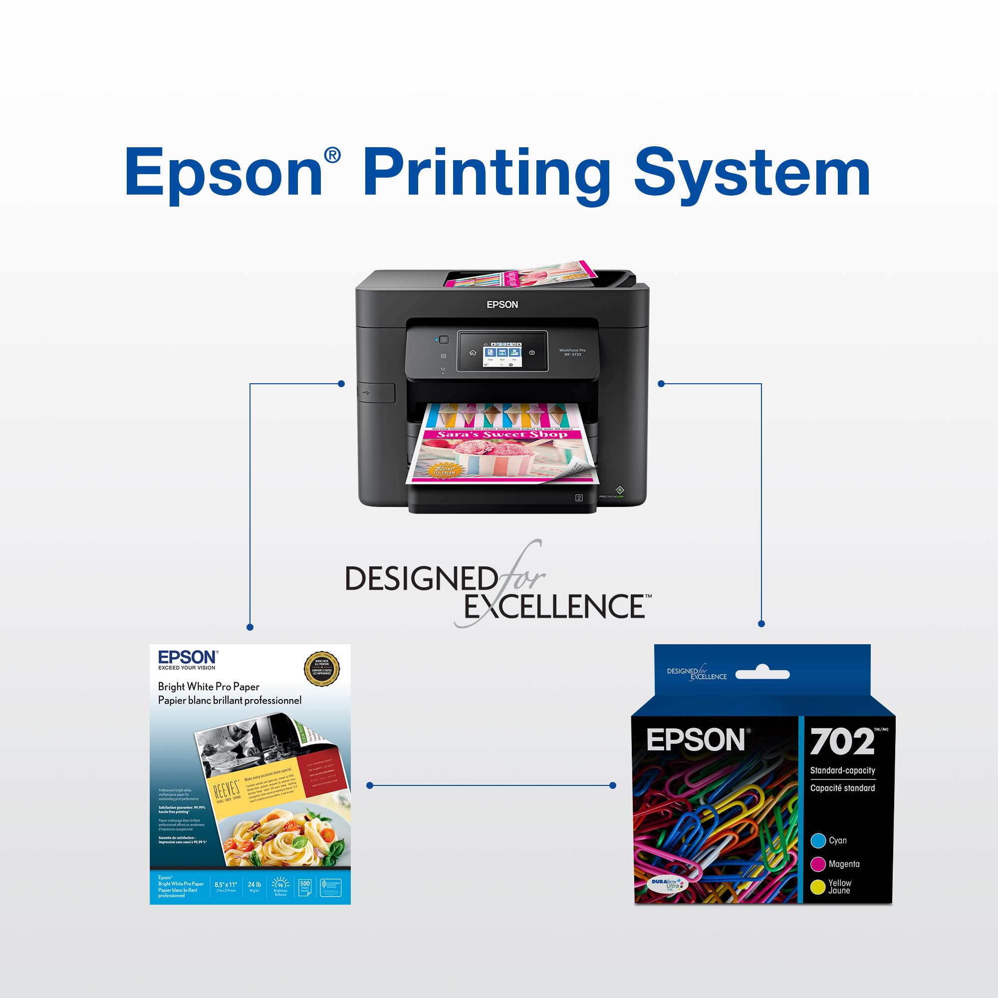Amazon.com: EPSON 702 DURABrite Ultra Ink High Capacity Yellow